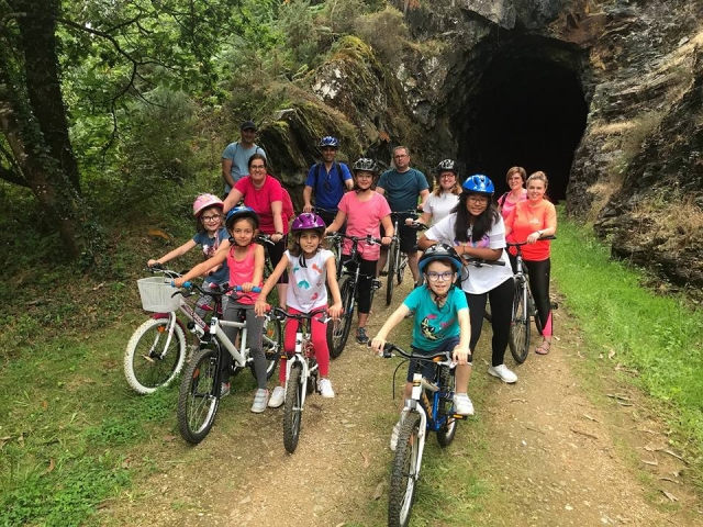 Railway Route by bicycle in Abres 4 hours