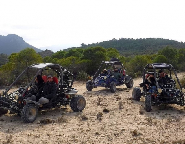 Guided buggy route through Ricote Valley + photos