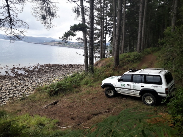 4x4 route along the coast of Guipúzcoa and Vizcaya 3h
