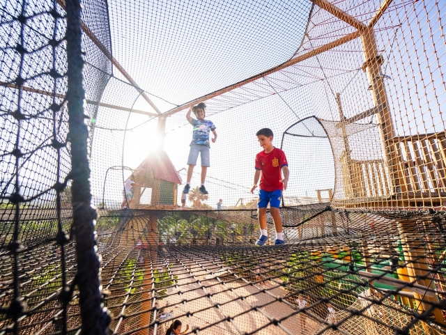 Jungle family entrance in Malaga, children +120cm