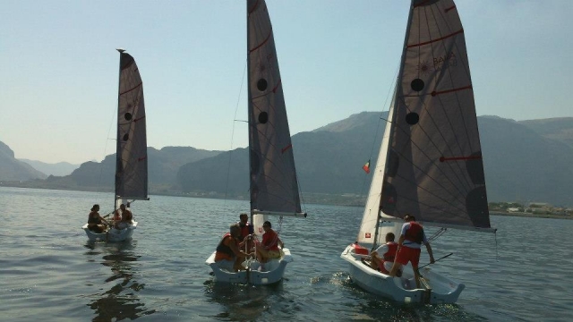 Individual sailing course at Isola delle Femmine