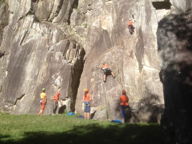 Rock school in Bardonecchia