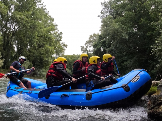 Rafting Discovery on the Tanagro or Calore River 1h30