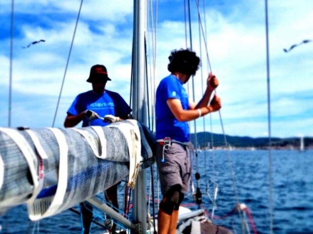 One day sailing course in Liguria