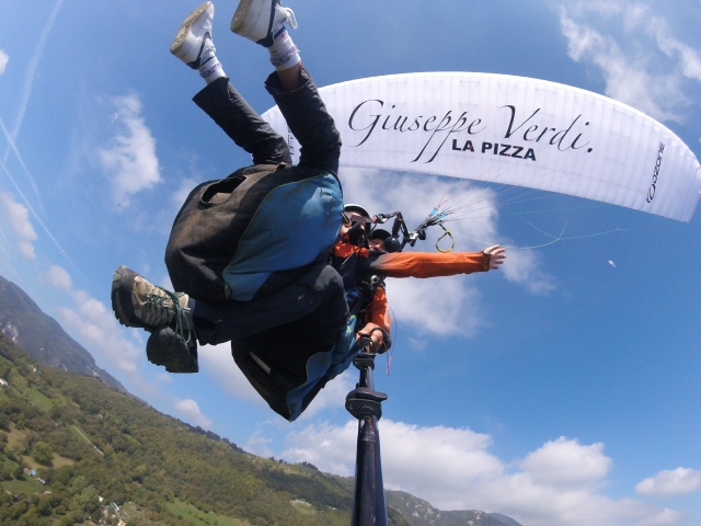 Paragliding Borso del Grappa 40min with video and photos