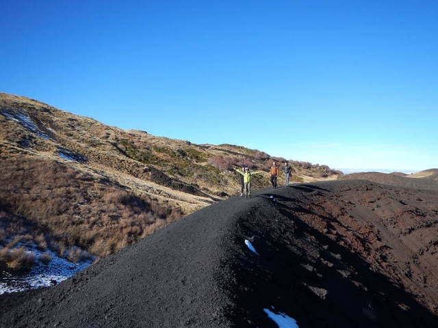 Trekking Etna lava flows 1/2 day adults