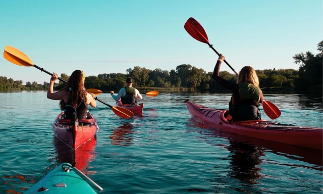 Private kayak lesson in Castelgandolfo 1.5h