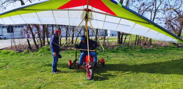 Hang gliding flight Arcadia Park 20 minutes