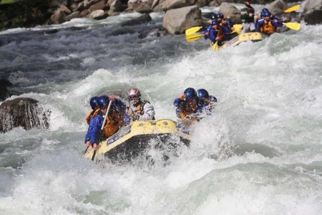 2.5 hour rafting on the Noce river, Dimaro