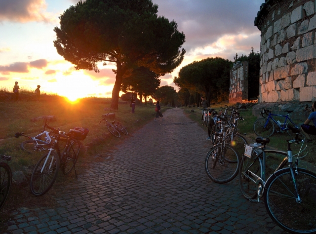 Full day Appia Antica city bike rental