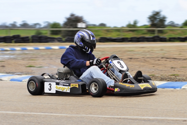 GP karting race in Miramare for adults