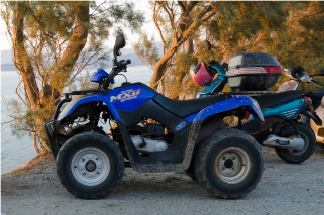 50cc two-seater quad rental in Lampedusa for 3 days