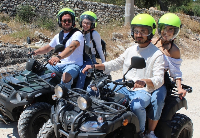3-hour two-seater quad excursion to Monopoli