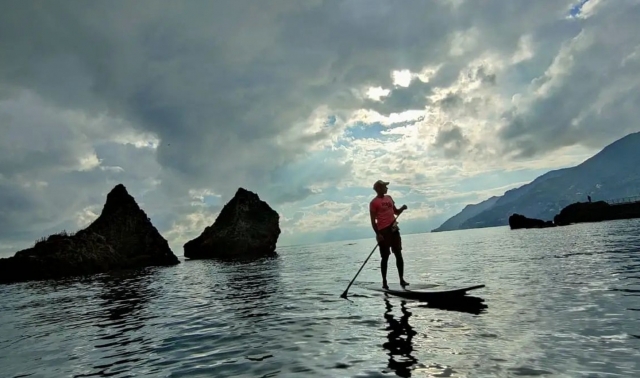2-hour stand up paddle rental in Salerno