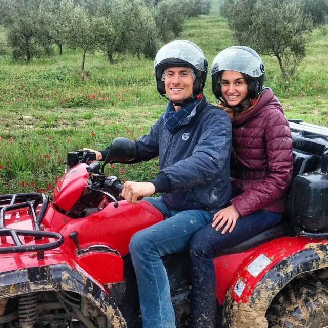 Quad tour with tasting in Chianti lasting 4 hours