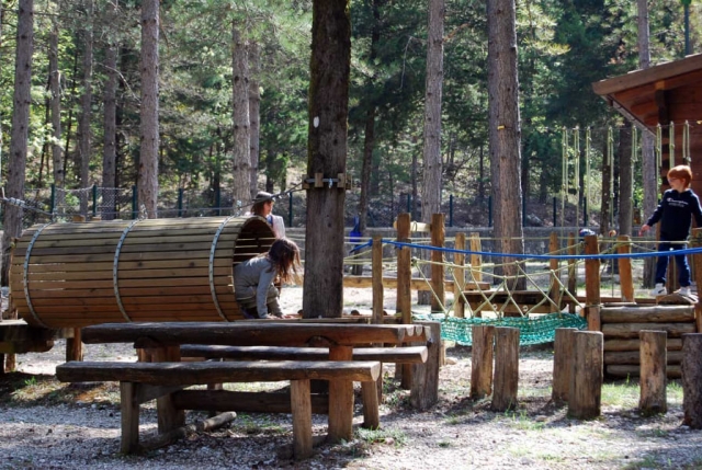 Basic ticket to the adventure park in Scheggino