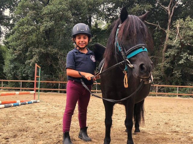 Campagnano di Roma pony ride for children 1:30h