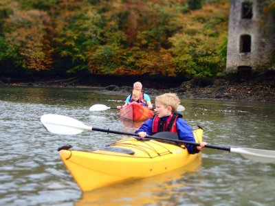 Half day family kayak trip