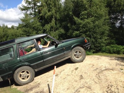 4x4 blinfolded Driving in West Sussex