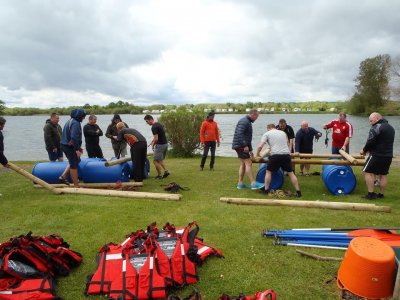 Rafting team building in Yorkshire