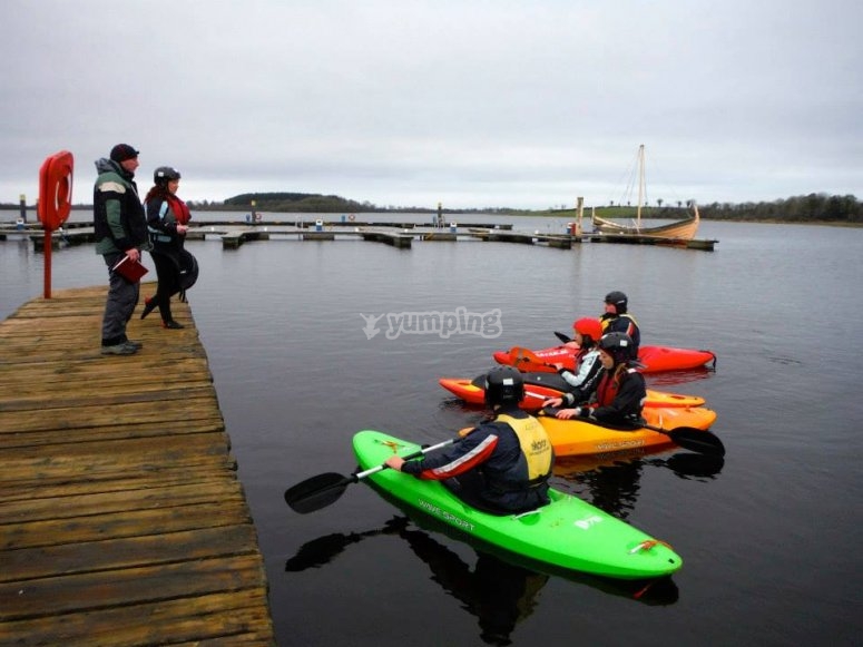 Kayaking family at Fermanagh from £9 Yumping.co.uk