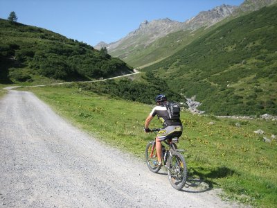 Mountainbike in Devon