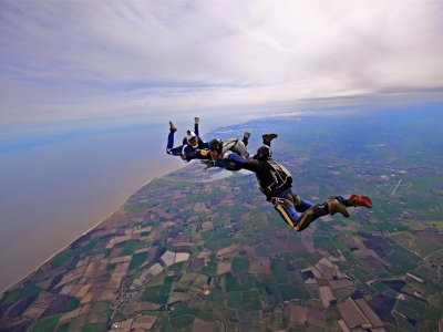 AFF level 1 Skydiving course at Suffolk