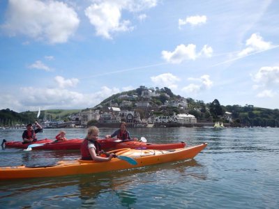 Full day Sea Kayak session for children at Devon
