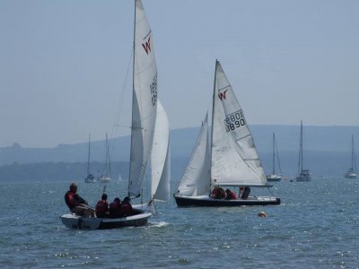 Séance d'initiation à la voile pour 2 dans le Dorset 2h