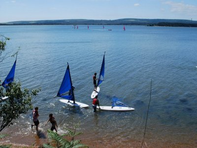 Lezione di prova di windsurf nel Dorset