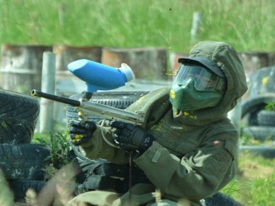 Paintball in blackpool 100 balls