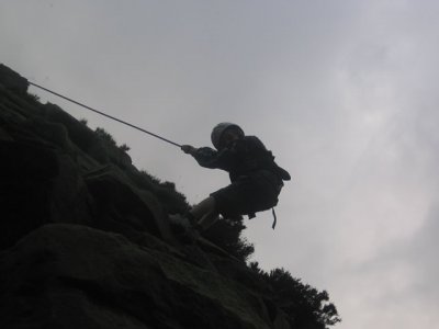 Outdoor DevRes Abseiling
