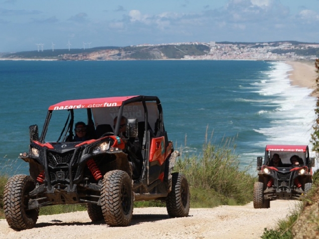 Buggy route to São Martinho from Nazaré 2 hours