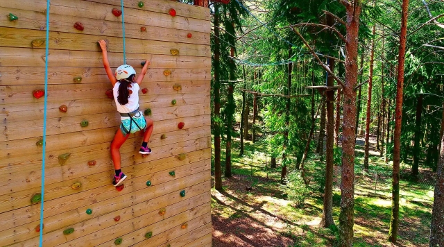 Zipline + climbing circuit, Lamas de Mouro 1h