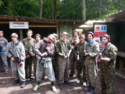 Forfait ultime paintball et laser tag