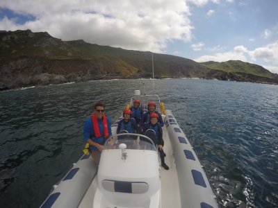 Coasteering & Rib Ride at Gara Rock, 3.5 hours