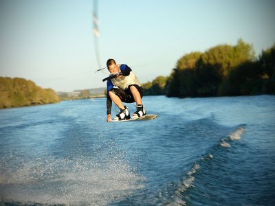 Wakeboarding in Salcombe, 3.5 hours