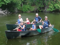 Canoeing for families