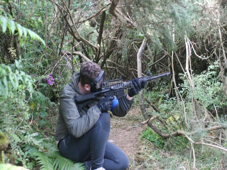 Airsoft Rental in Drumaness for Half Day from £30 Yumping.co.uk