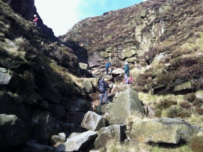 Mountain Adventure Scrambling Day, Peak District