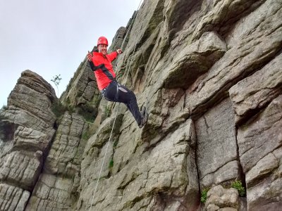 Full Day of Climbing and Abseiling Cadshaw Castle