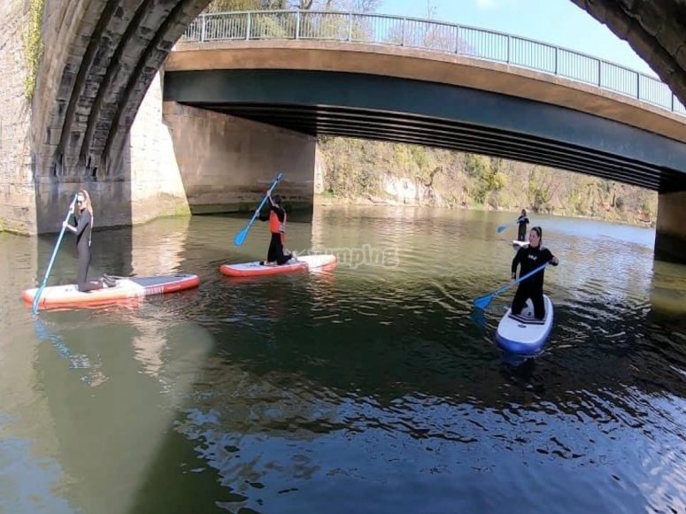Stand up paddle board lessons in Amble for 2hs50 from £45 Yumping.co.uk