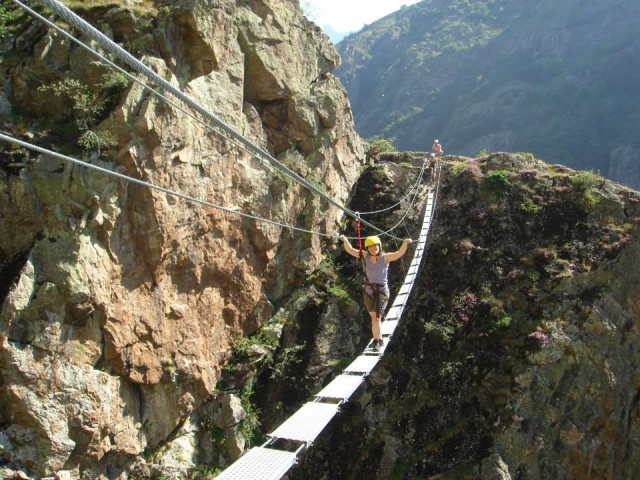 Half-day Via Ferrata in Gavarnie-Gèdre