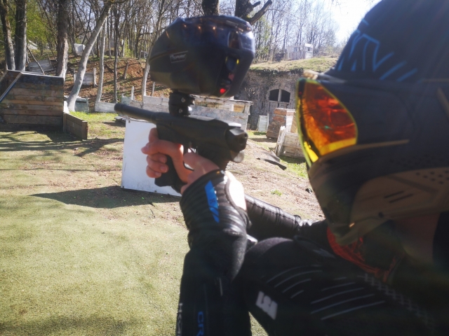 Paintball game towards Metz 200 balls 1 hour