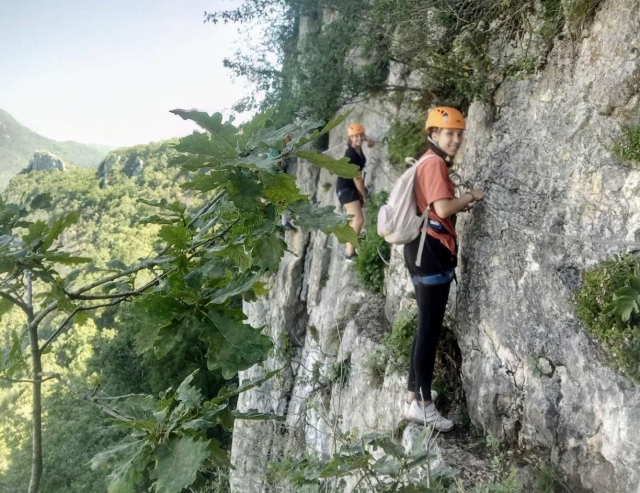 Rental Pack via ferrata+tyro Gouffre d’Enfer 1d