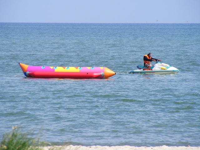 Trio towed buoy session towards Toulouse 20 mins