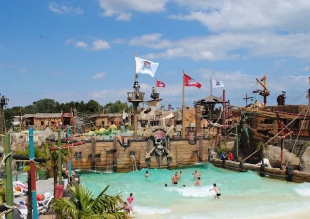 Water park entry to Cap d'Agde