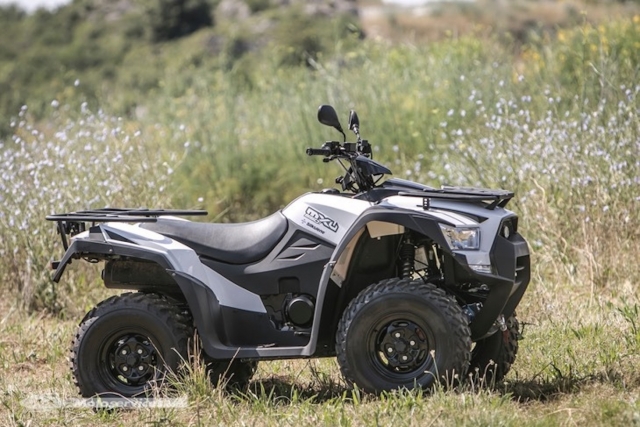 Quad 550 MXU rental in Saint Florent - 1/2 day