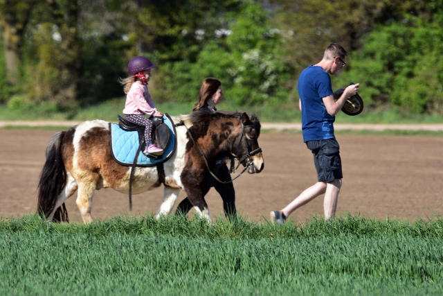 Children's pony ride 45 min in Vulbens
