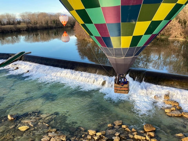 Hot air balloon flight in the Verdon Gorges - 1 hour